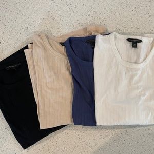 Banana Republic Ribbed Essential T-Shirts